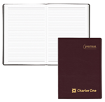 softcover journal with bonded leather cover